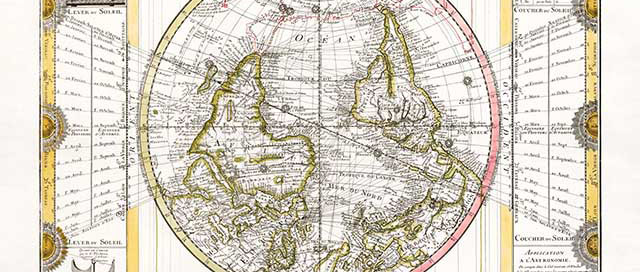 68期~一张天文地理学启蒙的古典作品（上）——《适用于天文学的地球总图》